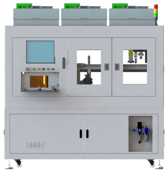Lens holder five axis glue dispensing machine
