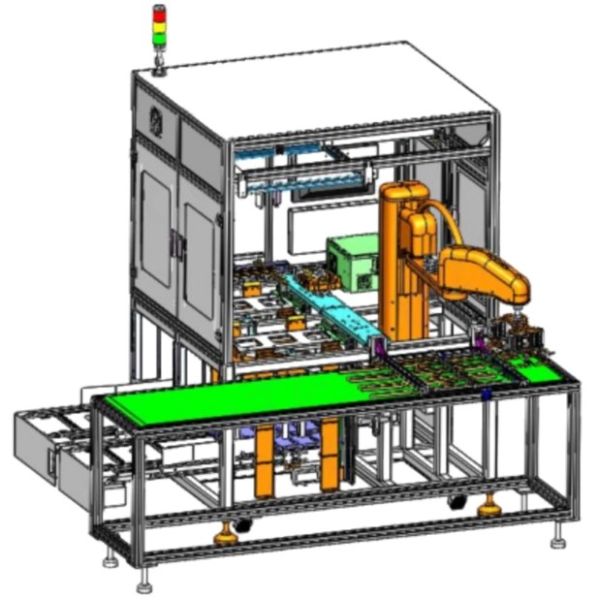 Line flexible automated material handling equipment