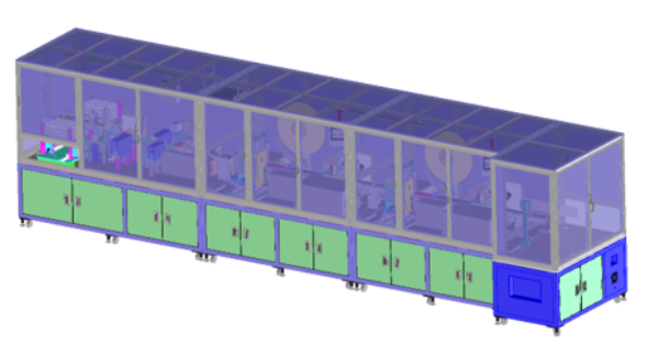 Automotive connector production line