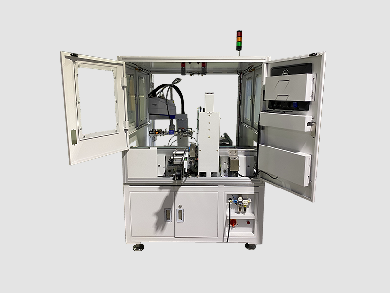 Magazine type loading and unloading machine