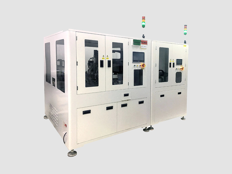 Chip grinding and cleaning machine